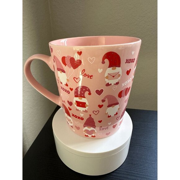 LOVE Mug | XOXO Mug | Austin and Ash Mug | Beautiful Pink Mug - 14 Oz | Valentin - Picture 3 of 6